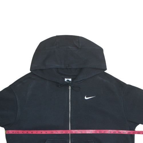 Nike Men’s Black Full Zip Fleece Hoodie L Regular Sportswear