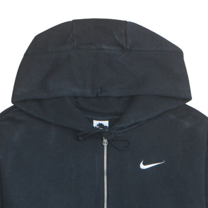 Nike Men’s Black Full Zip Fleece Hoodie L Regular Sportswear
