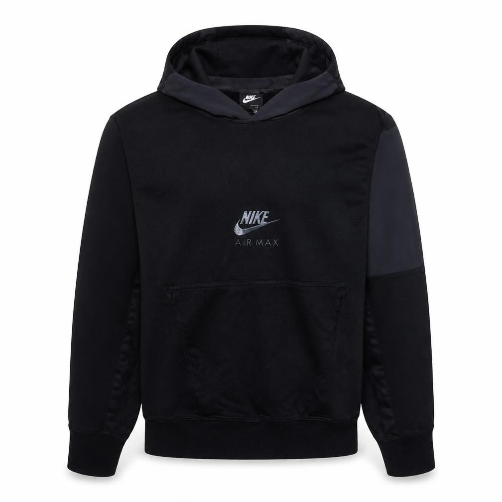 Nike Men's Black XL Air Max Pullover Hoodie Fleece Graphic