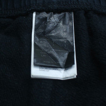 Adidas Womens Black L Jogger Fleece Sweatpants Casual Elastic Waist