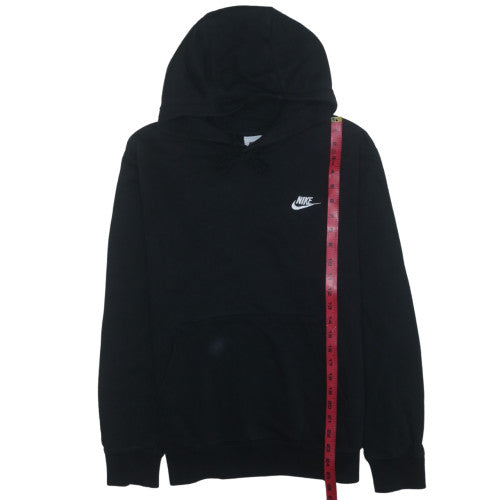 Nike Womens Black Pullover Hoodie S – Classic Fleece Sweatshirt