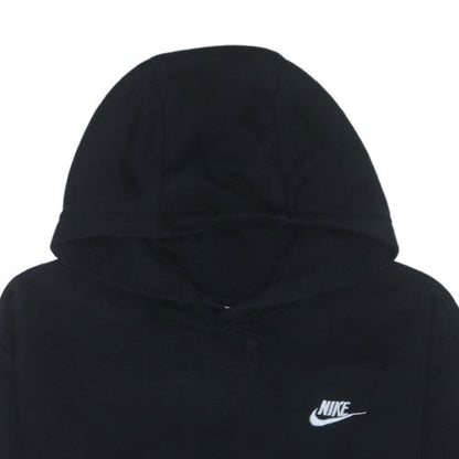 Nike Womens Black Pullover Hoodie S – Classic Fleece Sweatshirt