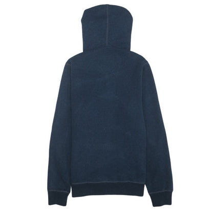 Diesel Men’s Blue 1/2 Zip Hoodie Size M Heavyweight Fleece