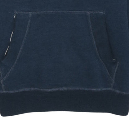 Diesel Men’s Blue 1/2 Zip Hoodie Size M Heavyweight Fleece