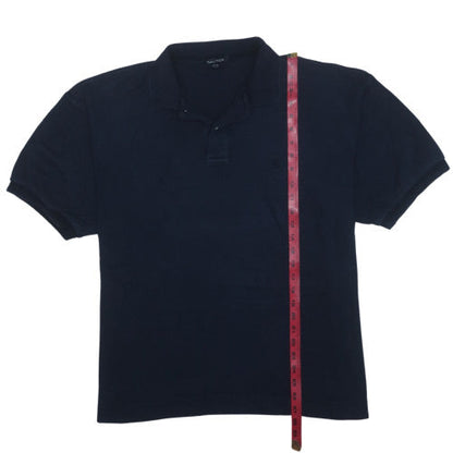 Nautica Men's Blue Cotton Polo Shirt XL Classic Fit