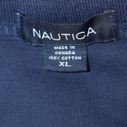 Nautica Men's Blue Cotton Polo Shirt XL Classic Fit