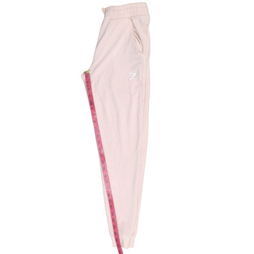 Gymshark Womens Beige Jogger Sweatpants XS Lightweight Breathable