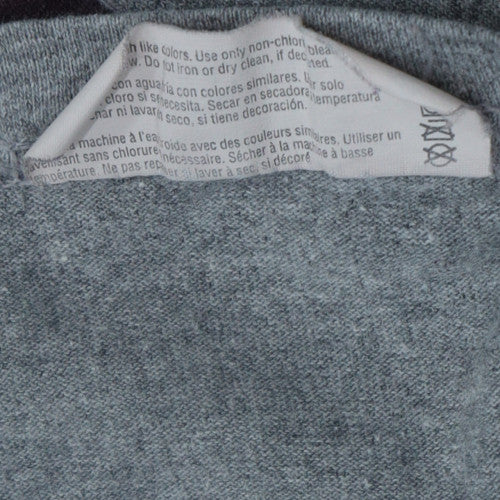 Russell Athletic Men's Grey College Football T-Shirt XL