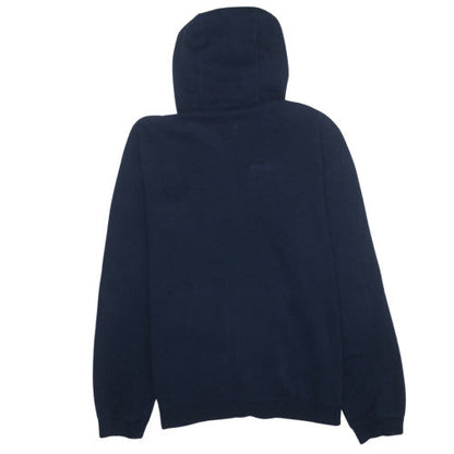 Nike Men's Blue Full Zip Hoodie L Fleece Sweatshirt