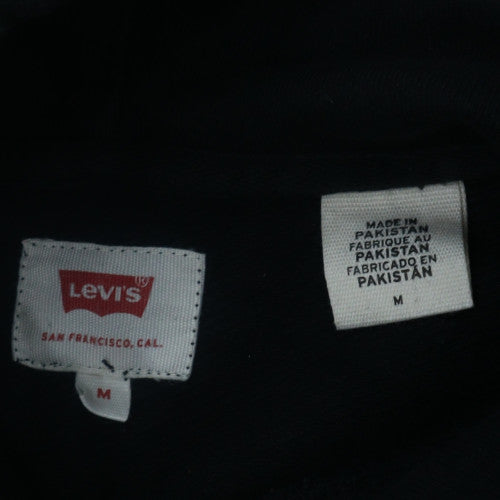 Levi's Men's Black Camouflage Logo Pullover Hoodie - Size M