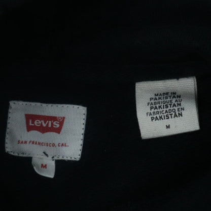 Levi's Men's Black Camouflage Logo Pullover Hoodie - Size M