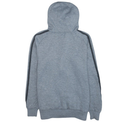 Lonsdale London Grey Full Zip Hoodie Teens Size 12 Polyester Cotton