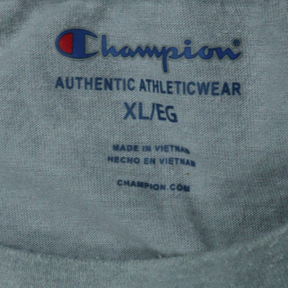 Champion Men's Grey XL Graphic Crew Neck Sports T-Shirt