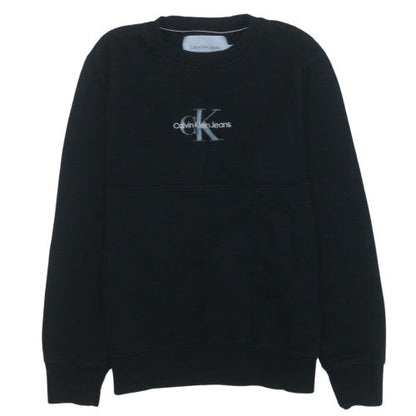 Calvin Klein Jeans Men's Black Small Pullover Sweatshirt