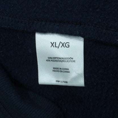 Levi's Men's Blue Pullover Hoodie XL Graphic Logo Fleece
