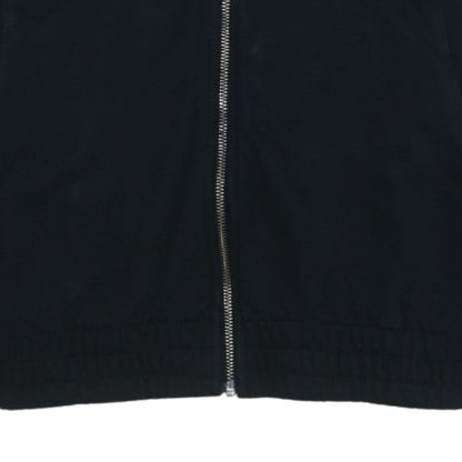 Nike Air Womens Black Full Zip Hoodie L Cotton Blend