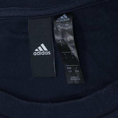 Adidas Men's Blue Scotland Football Crew Neck Sweatshirt L
