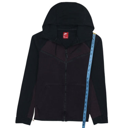 Nike Men's Black Full Zip Fleece Hoodie Size S