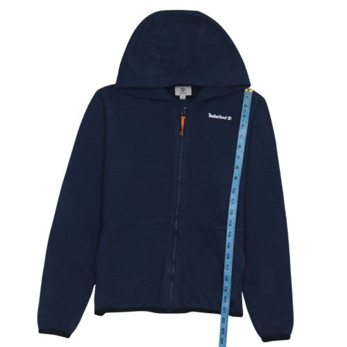 Timberland Boys Navy Full Zip Hoodie Size 14 Years Cotton Blend