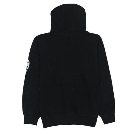 Champion Men's Black Pullover Hoodie L Logo Hooded Sweatshirt