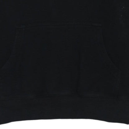 Champion Men's Black Pullover Hoodie L Logo Hooded Sweatshirt