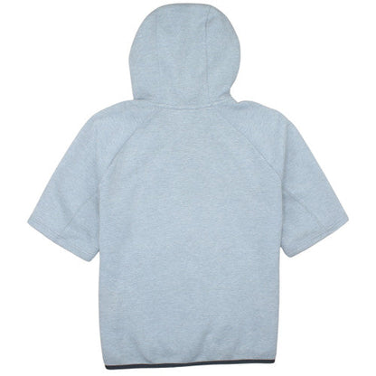 Nike Mens Grey M Full Zip Short Sleeve Hoodie