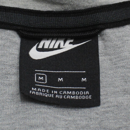 Nike Mens Grey M Full Zip Short Sleeve Hoodie