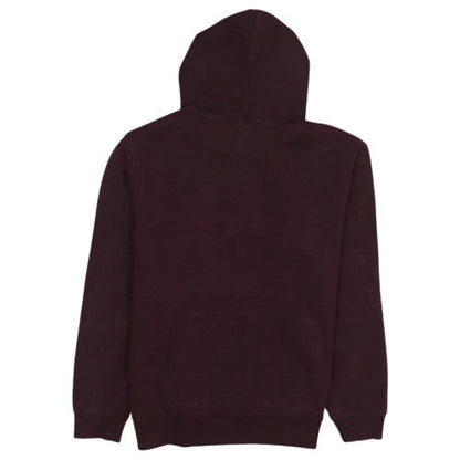 GAP Women's Burgundy Pullover Hoodie M Logo Cotton Blend Casual