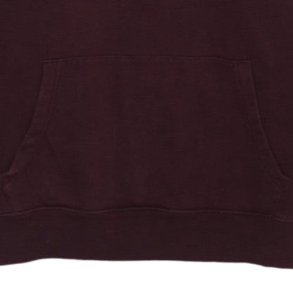 GAP Women's Burgundy Pullover Hoodie M Logo Cotton Blend Casual