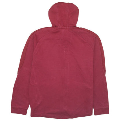 Puma Men's Red Full Zip Hoodie 2XL Regular Fit Sportswear