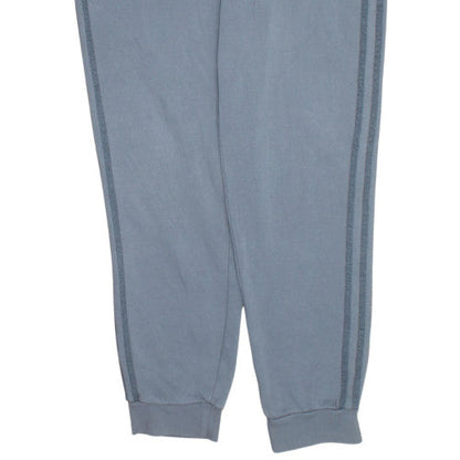 Adidas Men’s Grey Jogger Trousers L Regular Fit Fleece Pants
