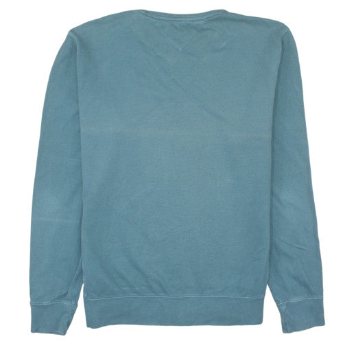 Tommy Hilfiger Men's Blue XL Crew Neck Pullover Sweatshirt