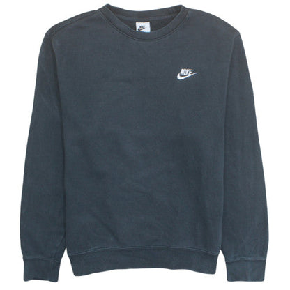 Nike Men's Black Medium Crew Neck Pullover Sweatshirt
