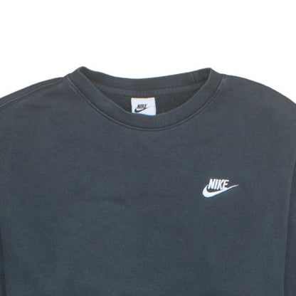 Nike Men's Black Medium Crew Neck Pullover Sweatshirt