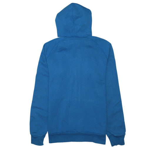 Adidas Men's Blue Full Zip Hoodie Size M Fleece Sportswear