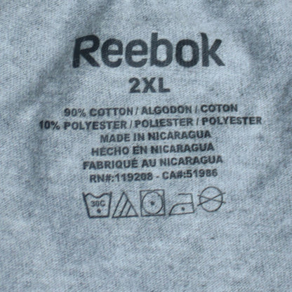 Reebok Men’s Grey 2XL Sports Champions Graphic T-Shirt