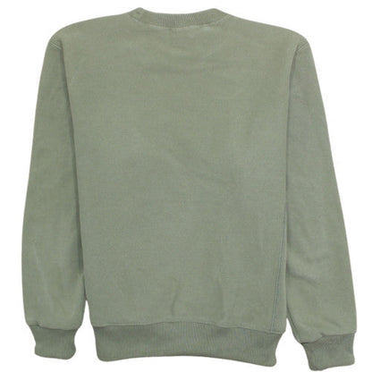 Champion Men's Green Reverse Weave Crew Sweatshirt Large