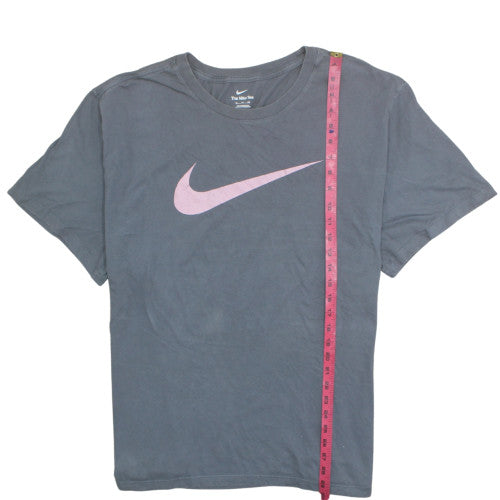 Nike Women Grey 2XL Basic Sports T-Shirt