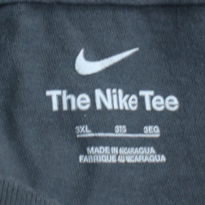 Nike Women Grey 2XL Basic Sports T-Shirt