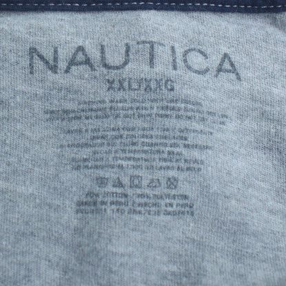 Nautica Men's Grey XL Graphic Print Short Sleeve T-Shirt