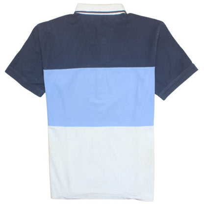 Nautica Men's Multicoloured XL Colourblock Cotton Polo Shirt