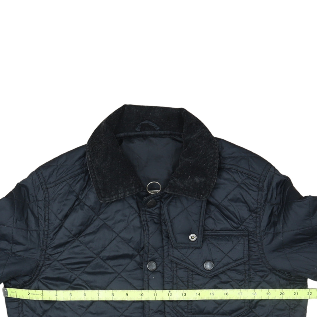 Barbour Men's Black Quilted Jacket Size S Regular Fit Outdoor Coat