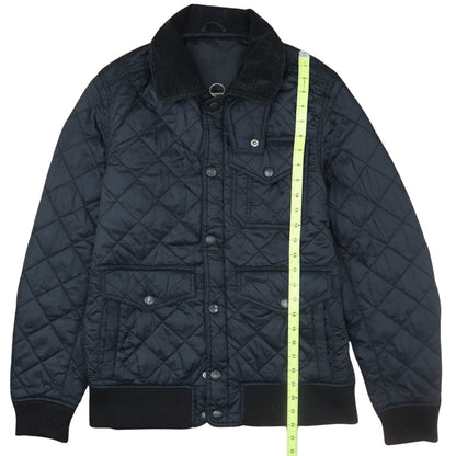 Barbour Men's Black Quilted Jacket Size S Regular Fit Outdoor Coat