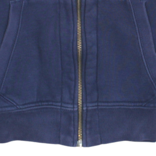 Polo Ralph Lauren Women's Blue Full Zip Hoodie Size S Cotton Blend