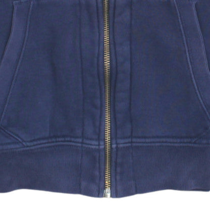 Polo Ralph Lauren Women's Blue Full Zip Hoodie Size S Cotton Blend
