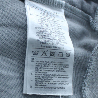 Adidas Men's Black Grey Pullover Sweatshirt Size M Crew Neck Logo