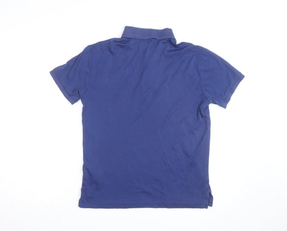 Ralph Lauren Men's Blue Slim Fit Polo Shirt M