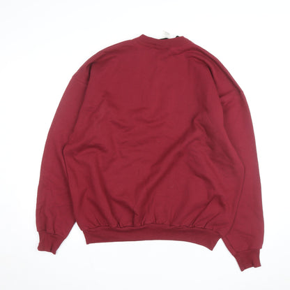 National Wildlife Federation Men's Red XL Pullover Sweatshirt Graphic