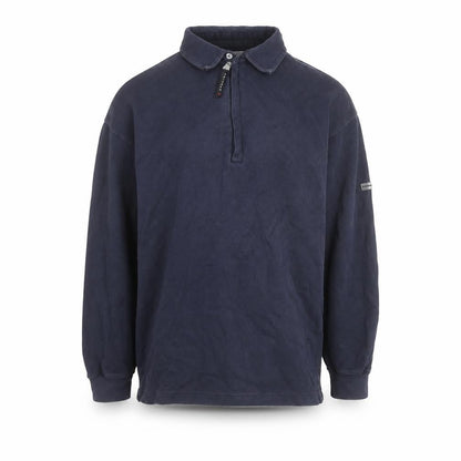 Pringle Men's Blue Cotton Half Zip Basic Jacket Size L