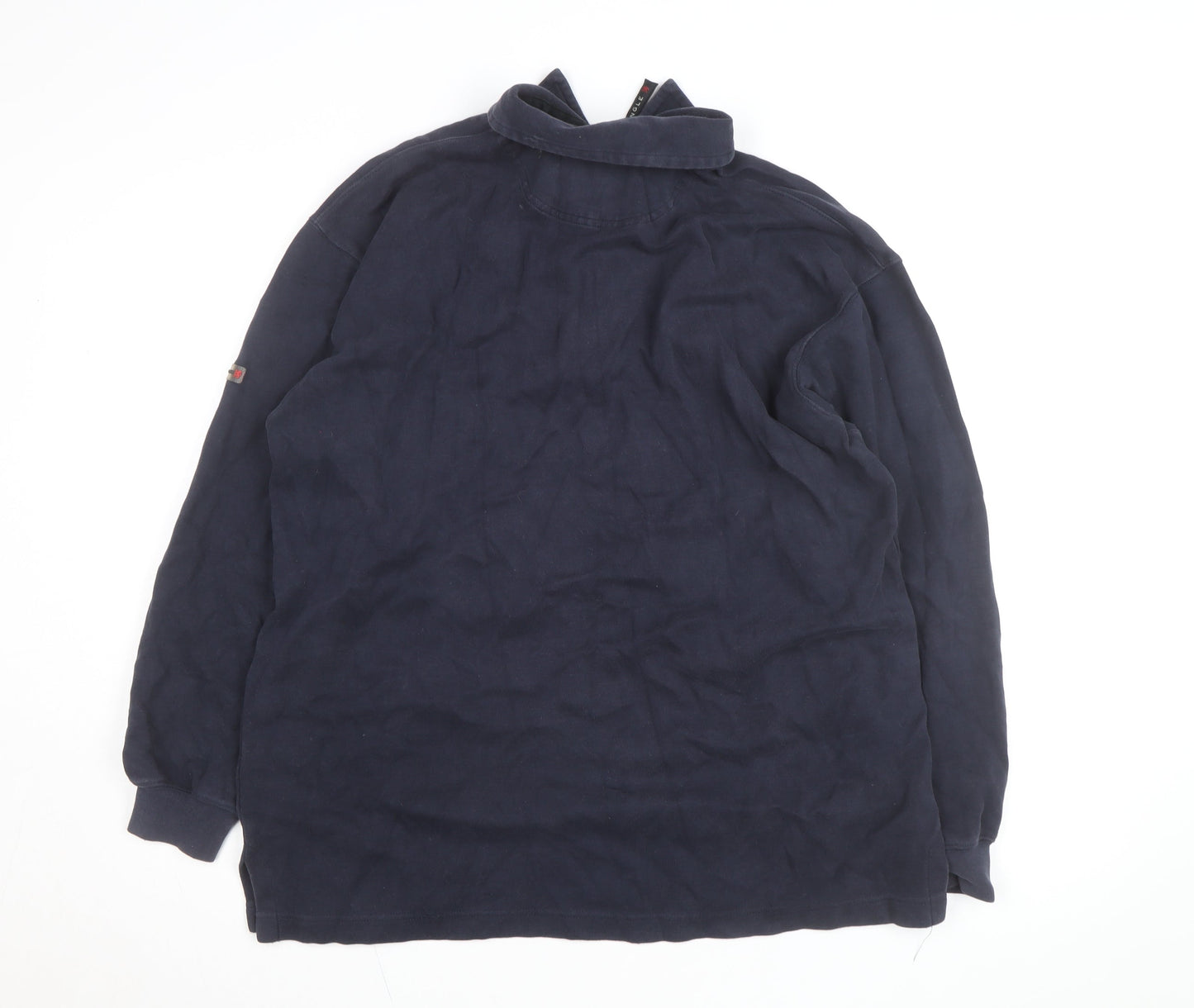 Pringle Men's Blue Cotton Half Zip Basic Jacket Size L